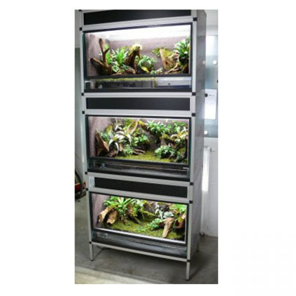 terrarium van aluminium