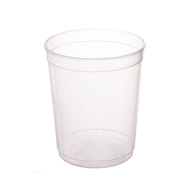 Kunststofbekers 1000ml, rond (50st)
