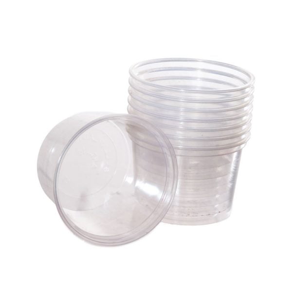 Kunststofbekers 500ml, rond (50st)
