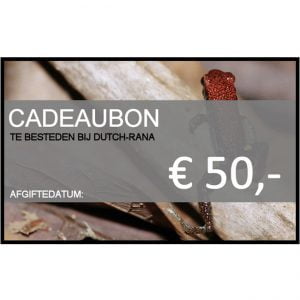 Cadeaubon 50 euro