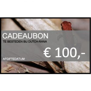 Cadeaubon 100 euro