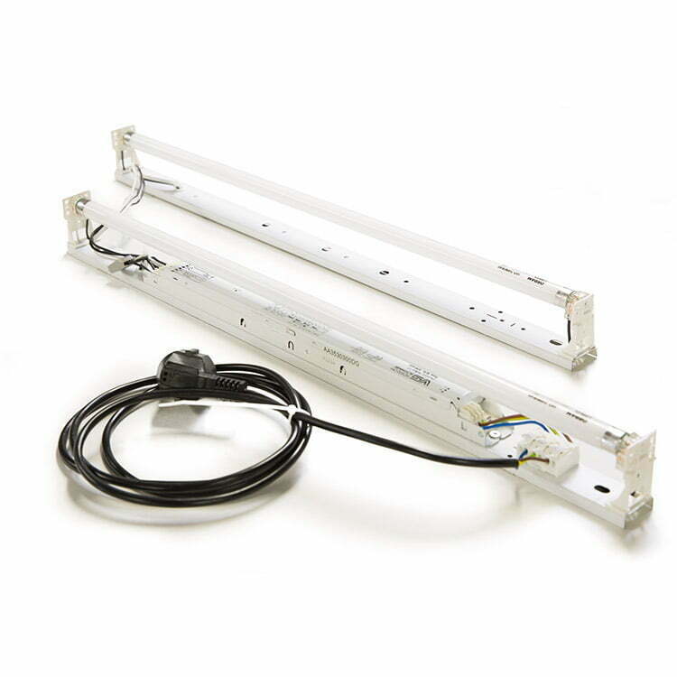 Osram T5 Duo Montage licht lijst 2x24Wtot 2x54W incl. T5HO lamp en ... Osram T5 Duo Montage licht lijst 2x24Wtot 2x54W incl. T5HO lamp en ...