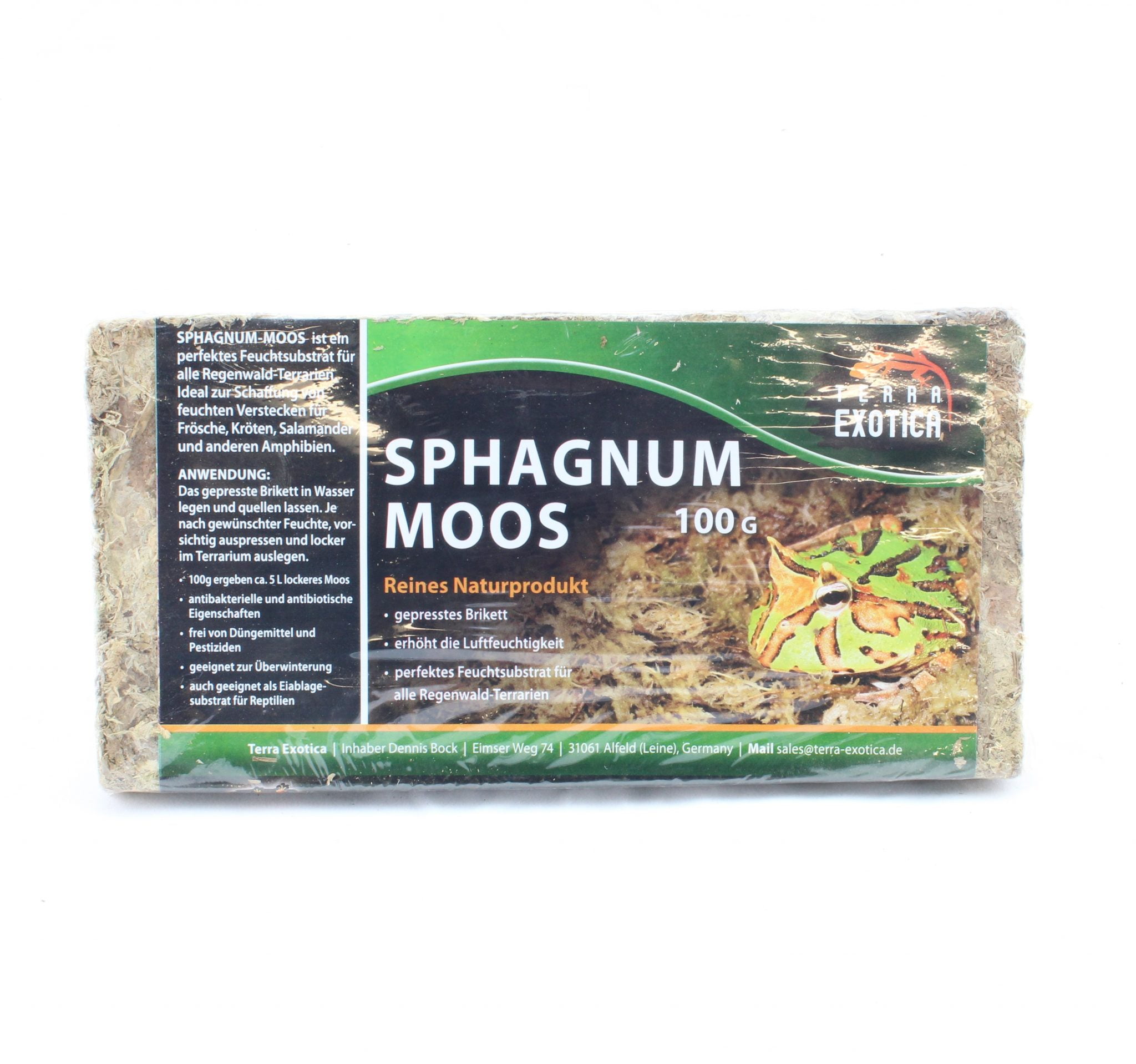 Sphagnum Moos für Terrarium und Orchideen aus Chile 1 x 1000 g 